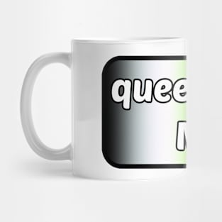 Queer as in... Me - Agender Flag Mug